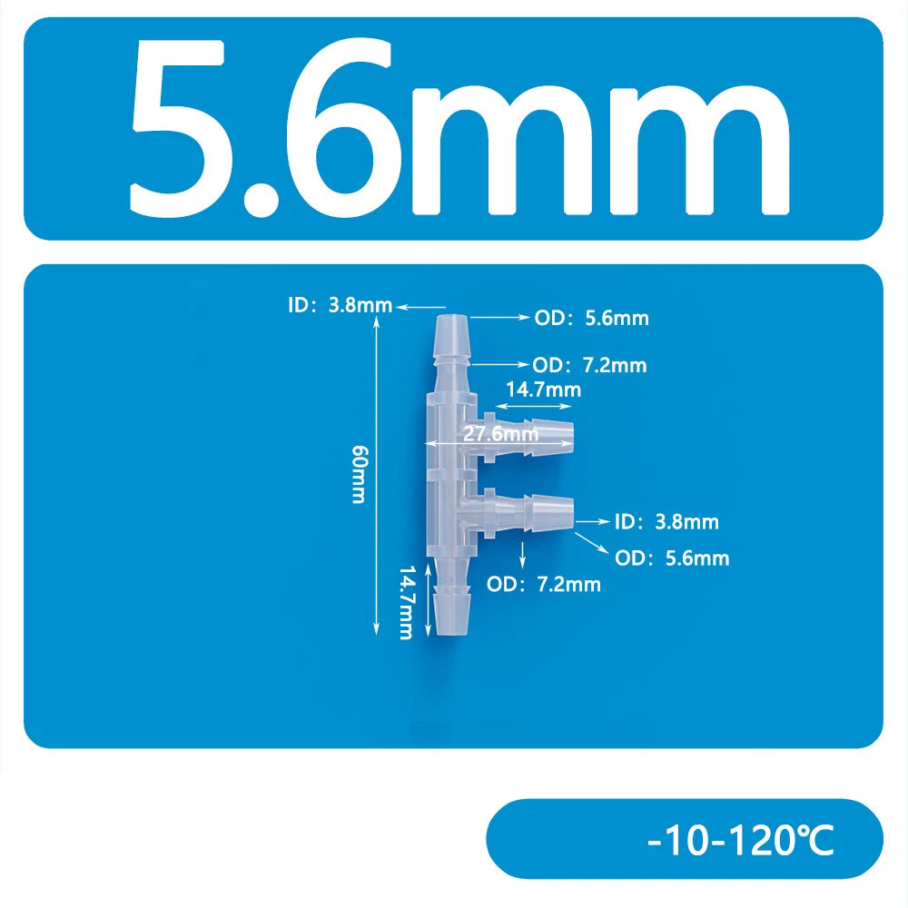 Plastic Hose Connector 4 6 8 10-Way Barbed Joiner Tube Pipe Fitting Splitter