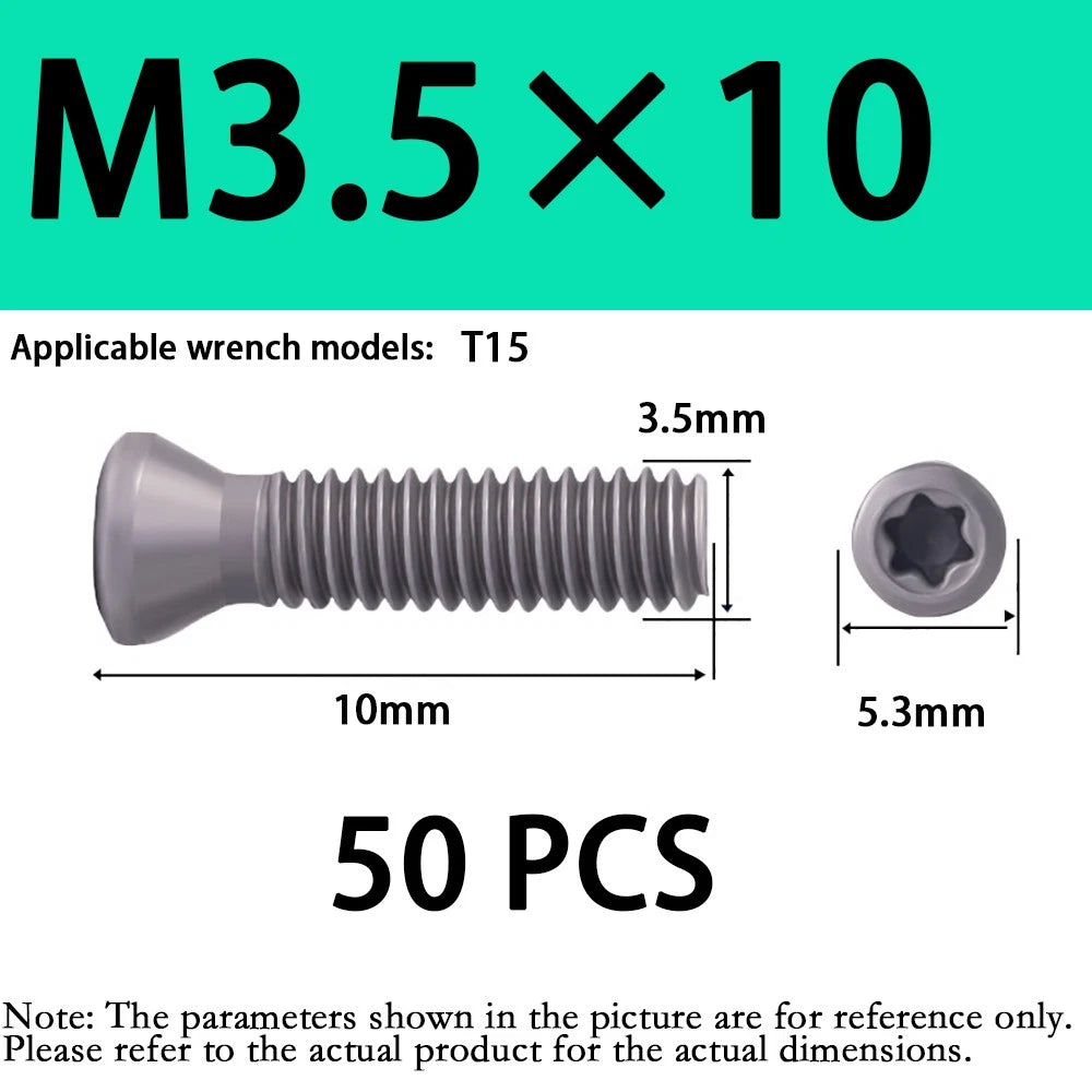 M3 M4 M5 Grade 12.9 Torx Countersunk Machine Screws – SCM435 Alloy Steel, Fully Threaded (4–16mm)