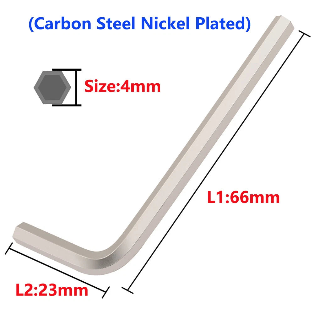 0.7mm-17mm Allen Keys Hexagon Key Hex Wrench Extra Long 5mm 6mm 8mm 10mm 14mm