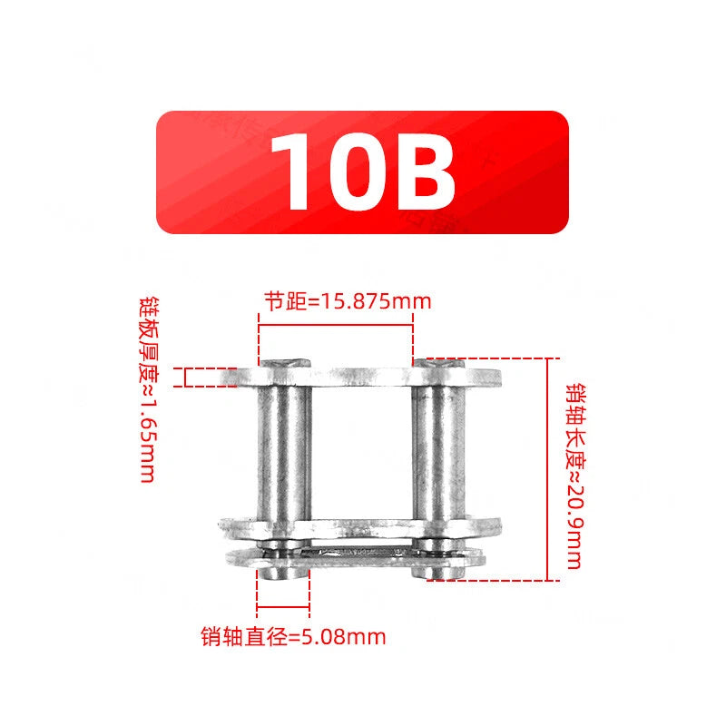 A2 Stainless Steel Roller Chain Link Fast Post Fully& Half Chain Connected Joint