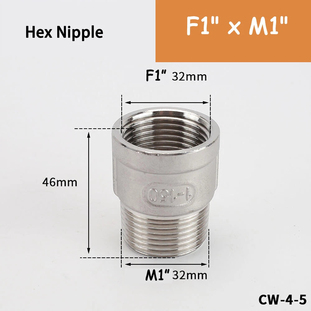 Pneumatic Push to Connect Fittings — Elbow, Tee, Straight & More | Stainless Steel Air Line
