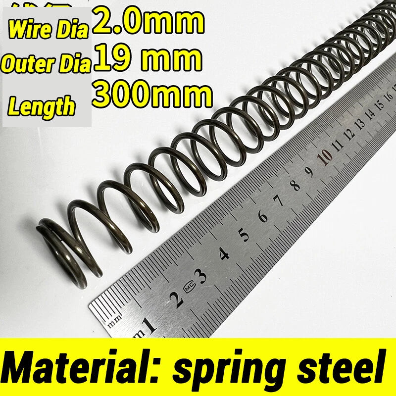 Compression Spring Various Size 2-60mm Diameter & 300mm Length Pressure Small