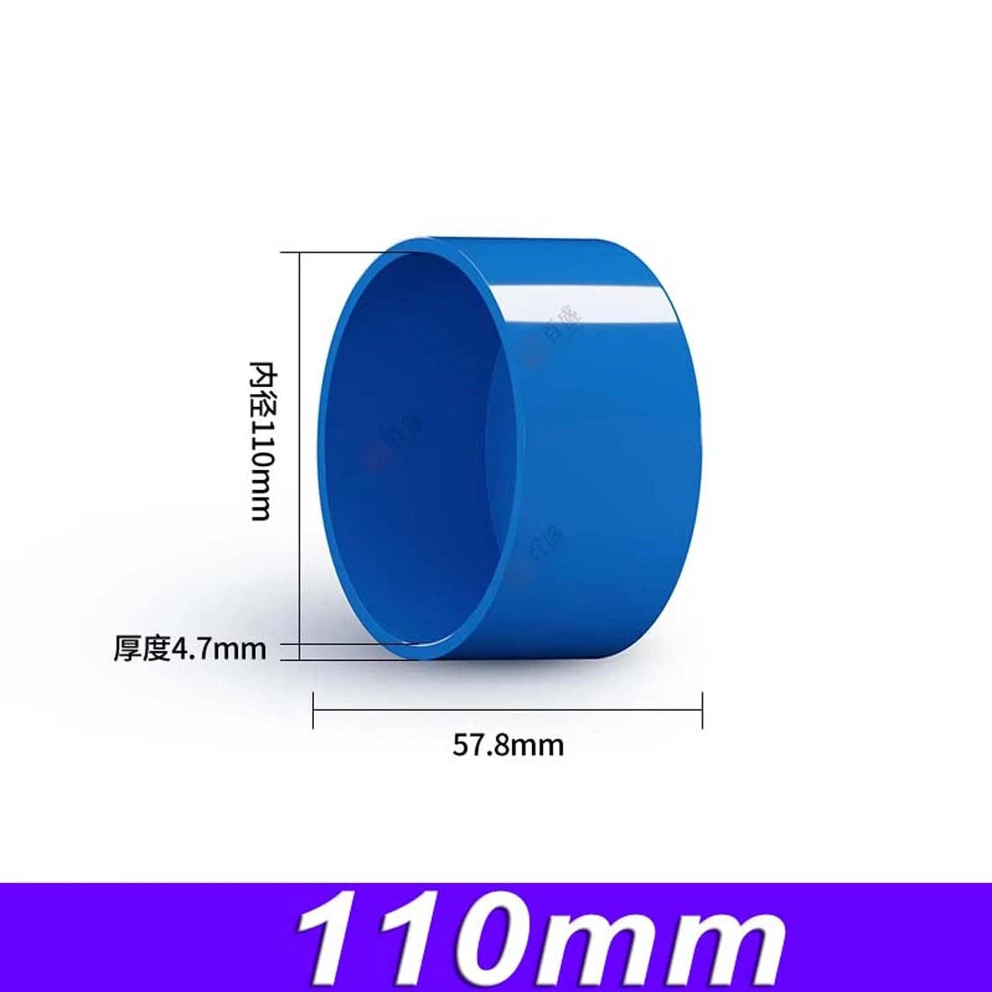 PVC Pipe End Cap Cover Stop Plug 20mm~200mm Pipe Fittings For Aquarium Pond