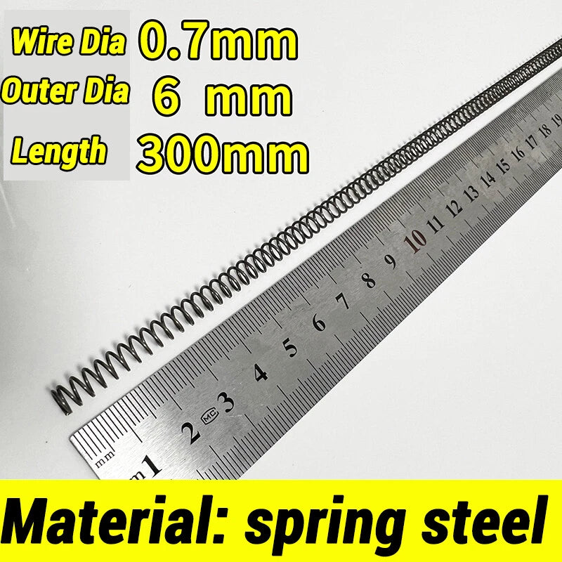 Compression Spring Various Size 2-60mm Diameter & 300mm Length Pressure Small