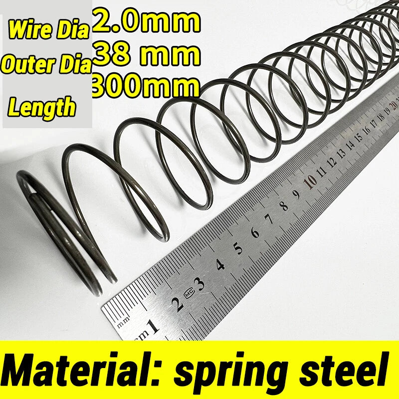 Compression Spring Various Size 2-60mm Diameter & 300mm Length Pressure Small