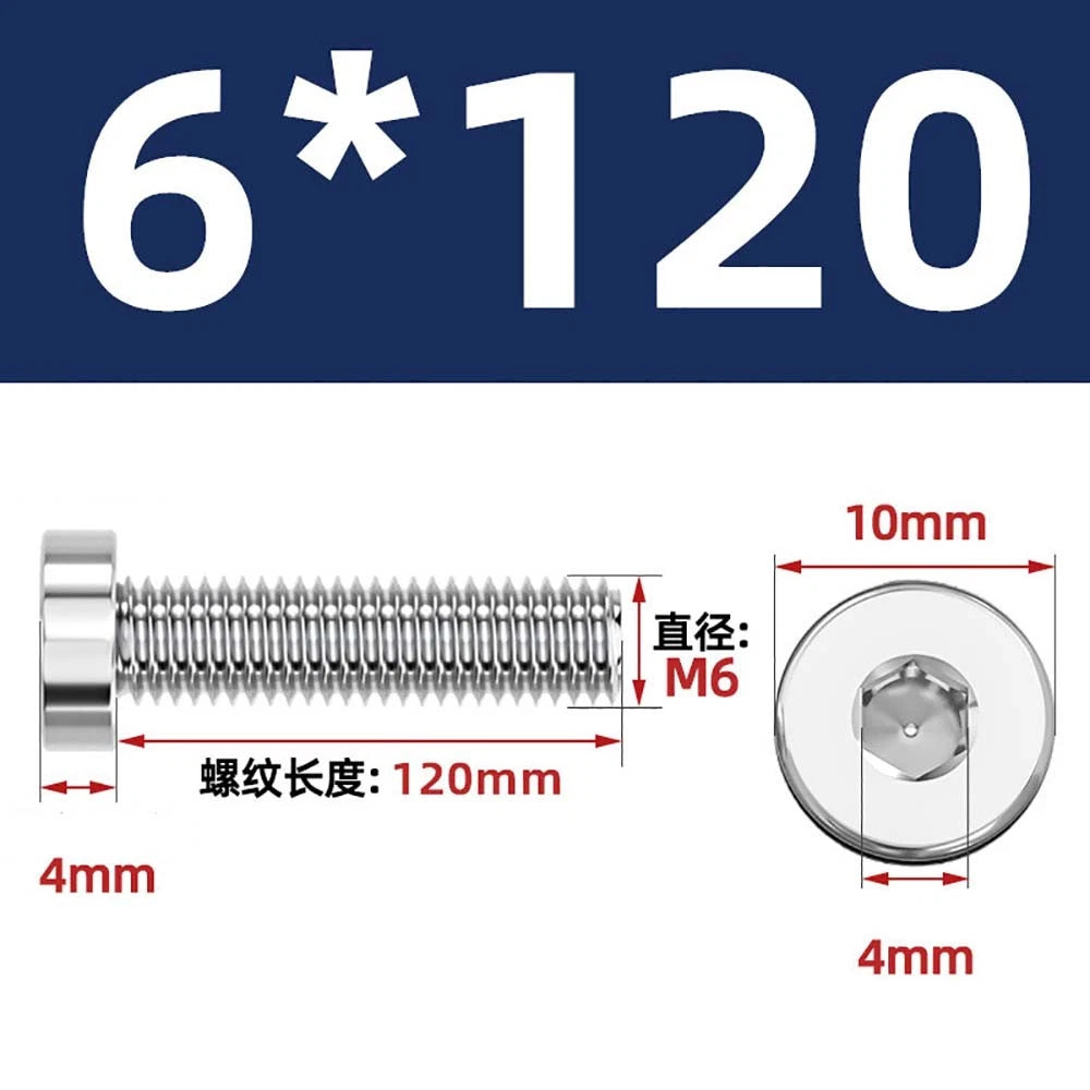 M1.4–M12 Low Head Socket Cap Screws – A2 Stainless Steel, Space‑Saving Design for Tight Clearances