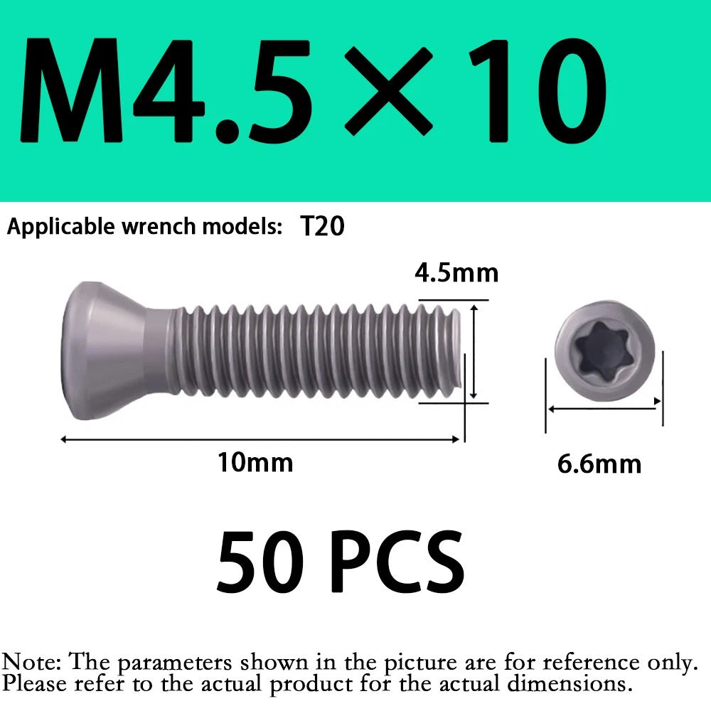 M3 M4 M5 Grade 12.9 Torx Countersunk Machine Screws – SCM435 Alloy Steel, Fully Threaded (4–16mm)