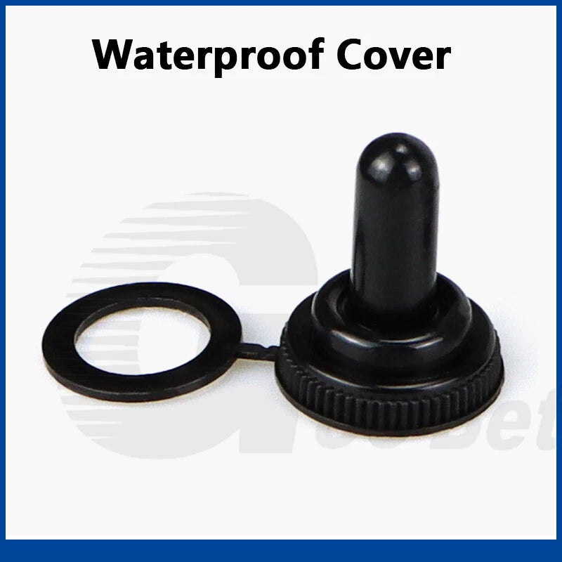 Toggle Switch SPST SPDT DPST DPDT 250V AC 15A — E-TEN & BEM Series with Waterproof Cover