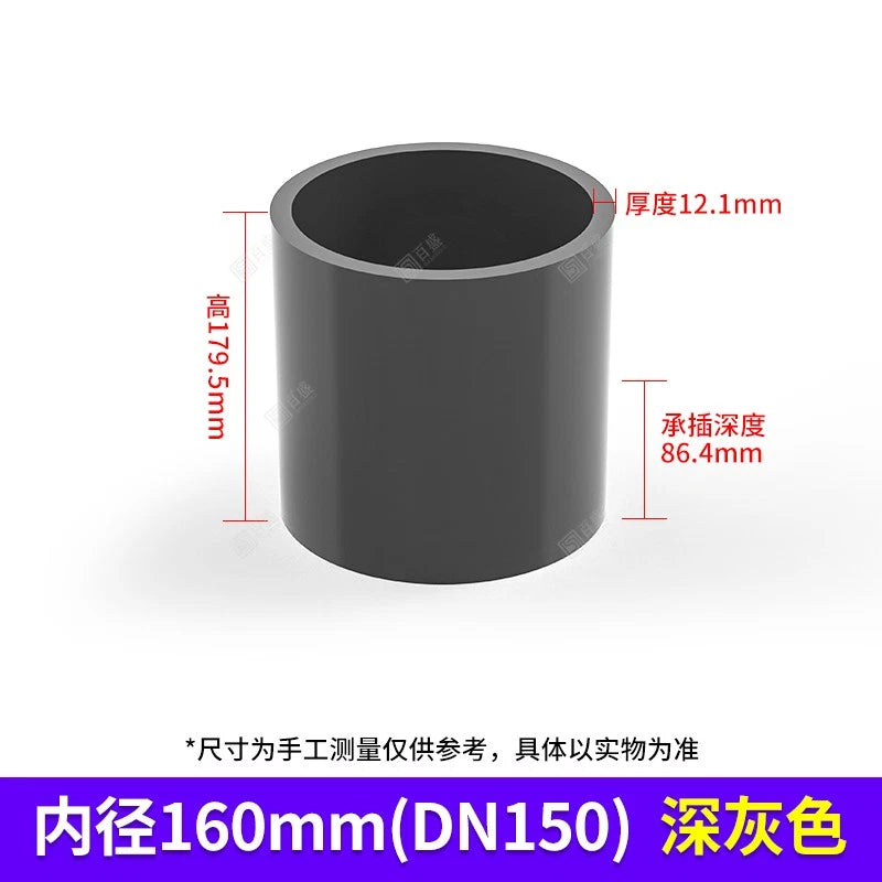 PVC Plumbing Fittings 45° Elbow-Straight-Tee Pipe Connector Solvent Weld