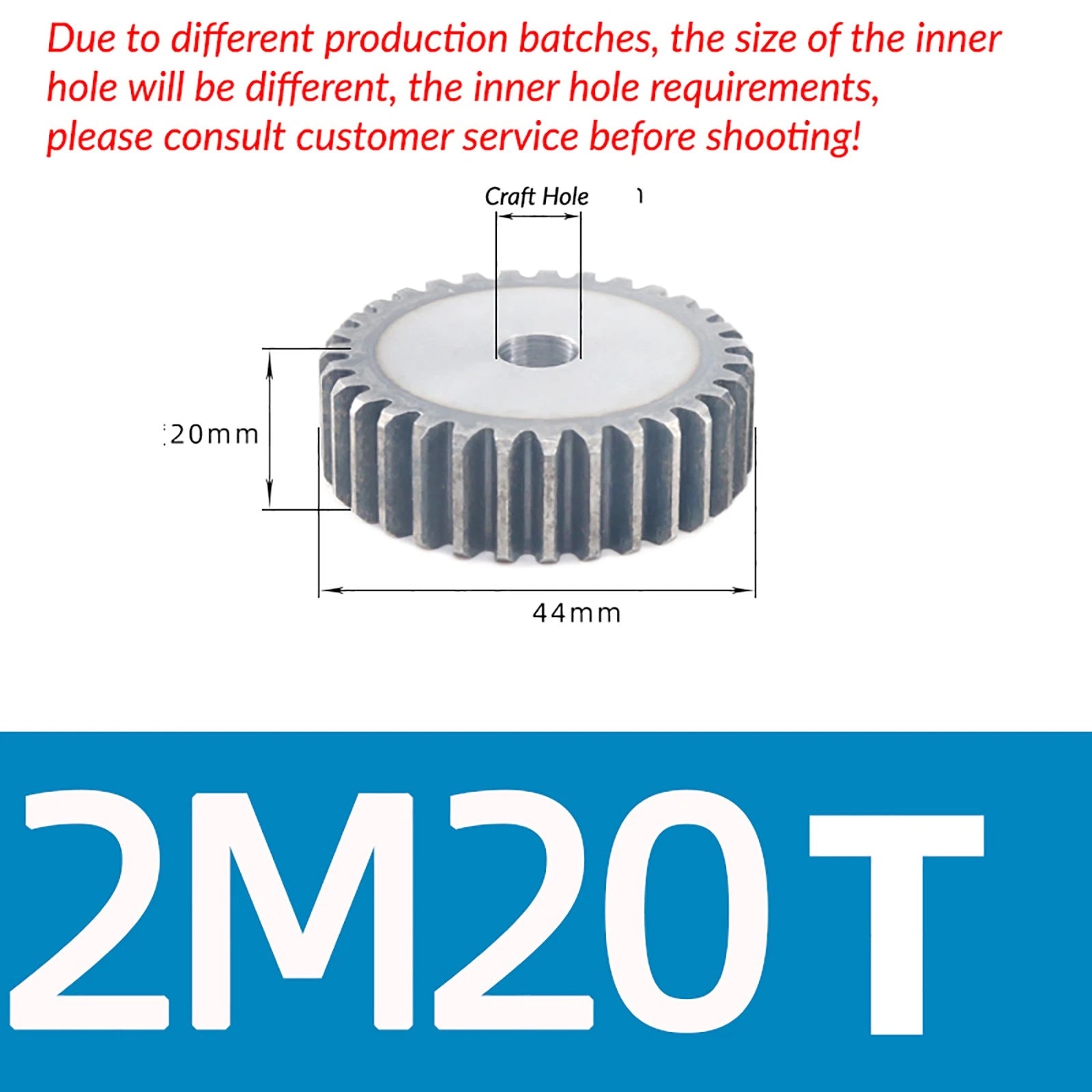 1/1.5/2 Mod 12T-150T Spur Gear 45# Steel Pinion Gear Thickn10-20mm Transmission