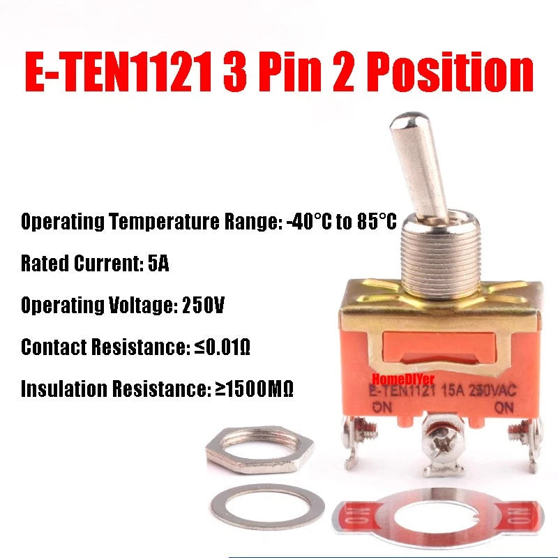 Mini Toggle Switch – MTS / SMTS / E-TEN / PS-102 / DS438 Series, 2 3 6-Pin Rocker Switches