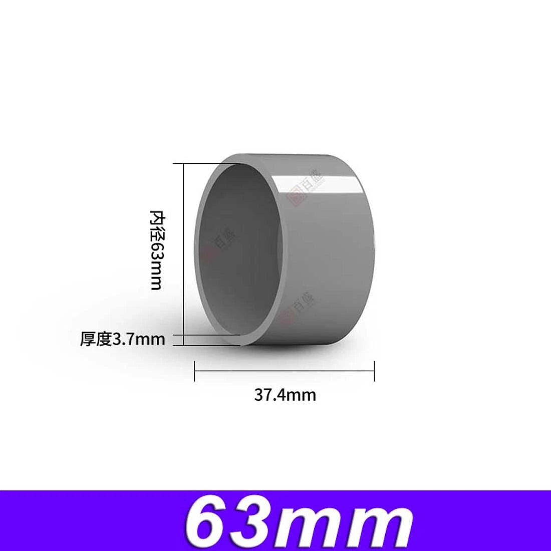 PVC Pipe End Cap Cover Stop Plug 20mm~200mm Pipe Fittings For Aquarium Pond