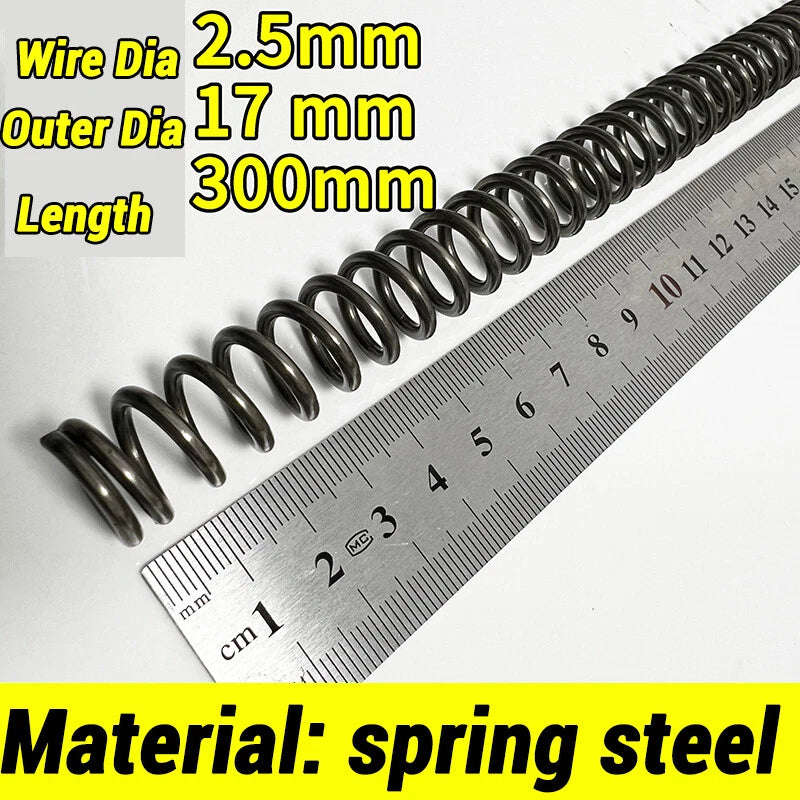 Compression Spring Various Size 2-60mm Diameter & 300mm Length Pressure Small
