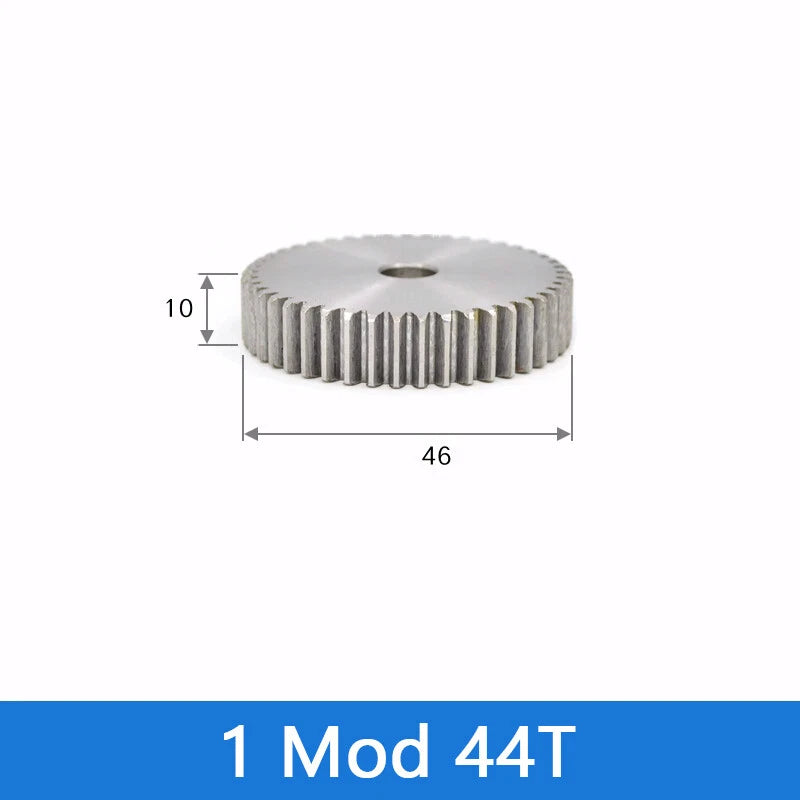 Spur Gear 45# Steel Transmission Gear 1/2 Module 12-160 Teeth Pinion Motor Gear