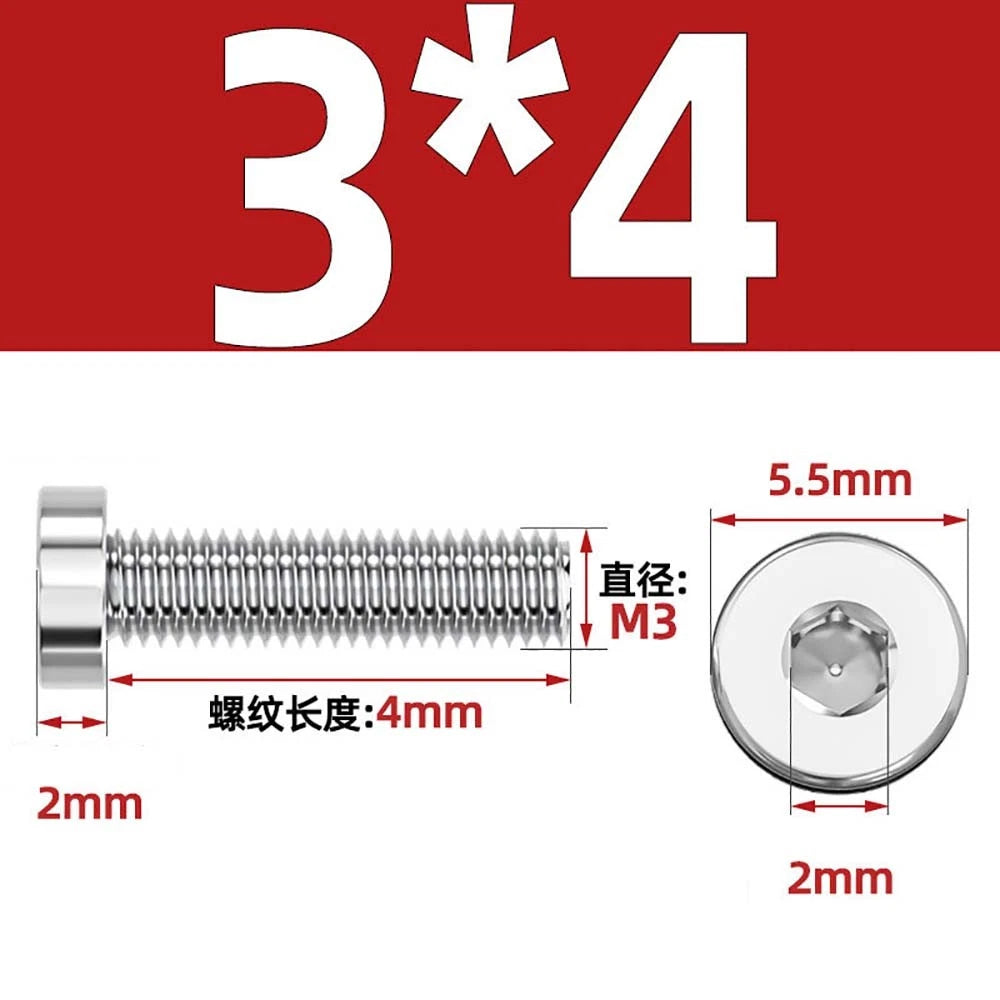 M1.4–M12 Low Head Socket Cap Screws – A2 Stainless Steel, Space‑Saving Design for Tight Clearances