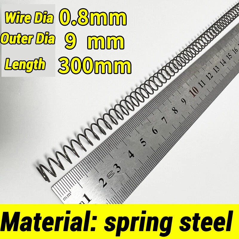 Compression Spring Various Size 2-60mm Diameter & 300mm Length Pressure Small