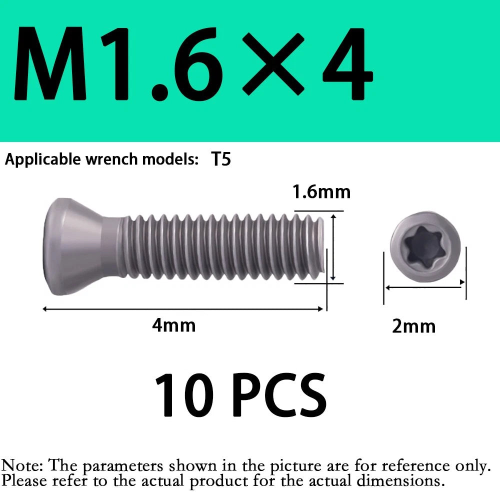 M3 M4 M5 Grade 12.9 Torx Countersunk Machine Screws – SCM435 Alloy Steel, Fully Threaded (4–16mm)