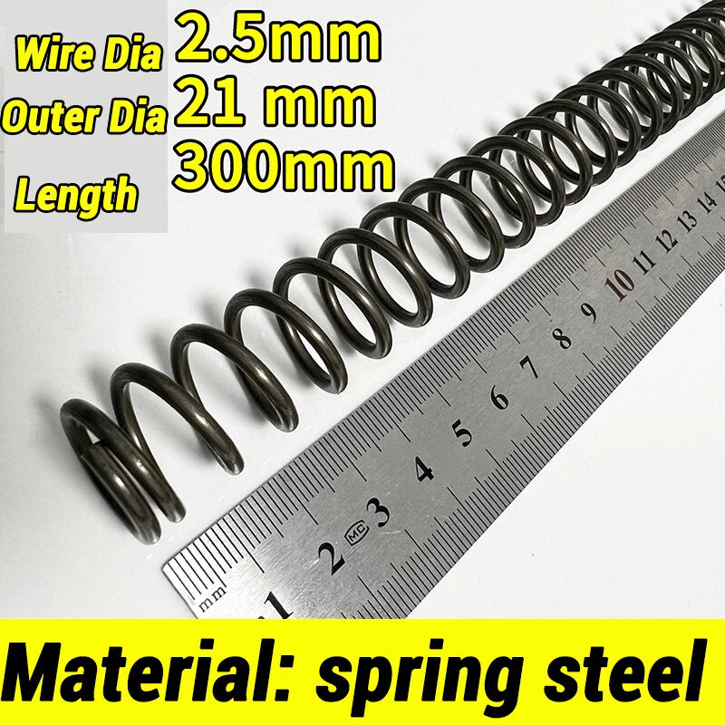 Compression Spring Various Size 2-60mm Diameter & 300mm Length Pressure Small