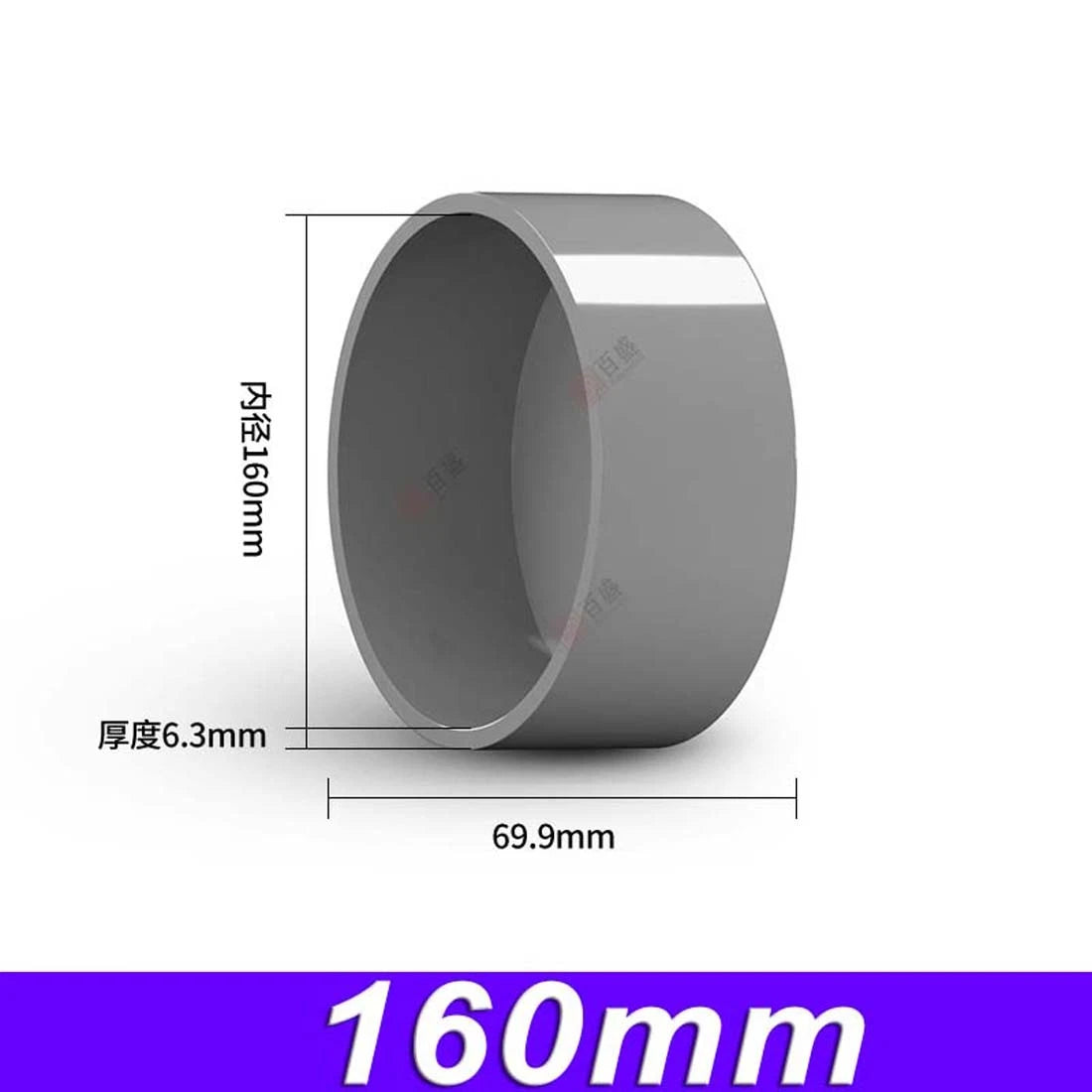 PVC Pipe End Cap Cover Stop Plug 20mm~200mm Pipe Fittings For Aquarium Pond