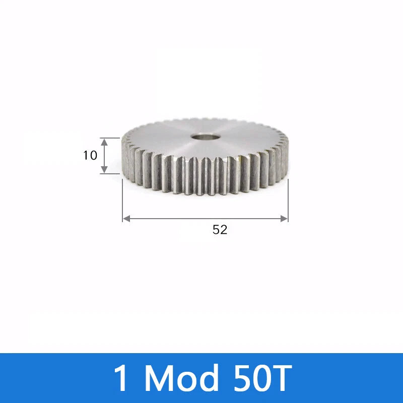 Spur Gear 45# Steel Transmission Gear 1/2 Module 12-160 Teeth Pinion Motor Gear