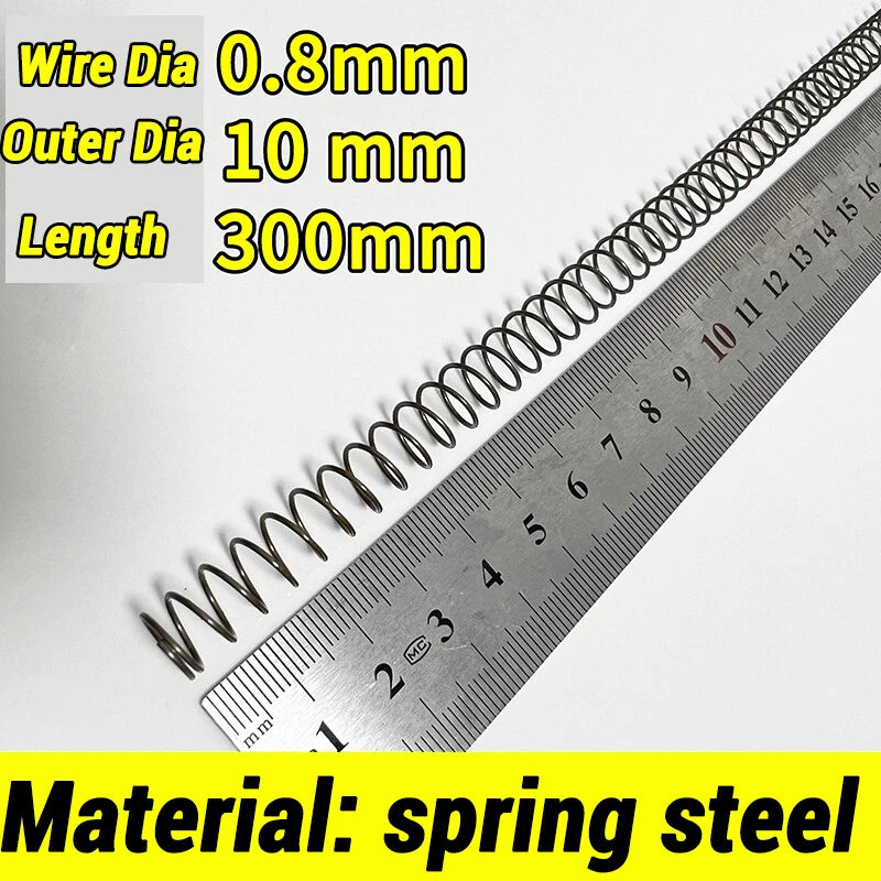 Compression Spring Various Size 2-60mm Diameter & 300mm Length Pressure Small