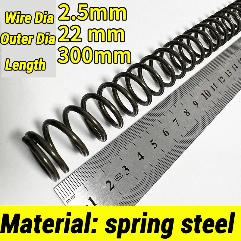 Compression Spring Various Size 2-60mm Diameter & 300mm Length Pressure Small