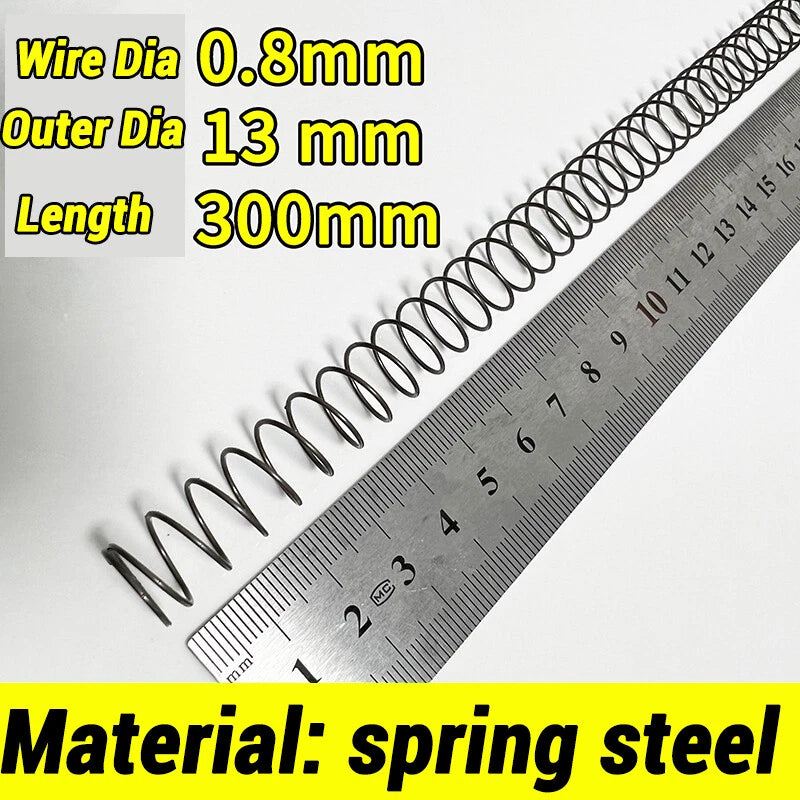 Compression Spring Various Size 2-60mm Diameter & 300mm Length Pressure Small