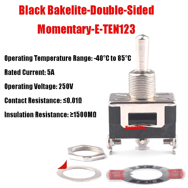 Mini Toggle Switch – MTS / SMTS / E-TEN / PS-102 / DS438 Series, 2 3 6-Pin Rocker Switches