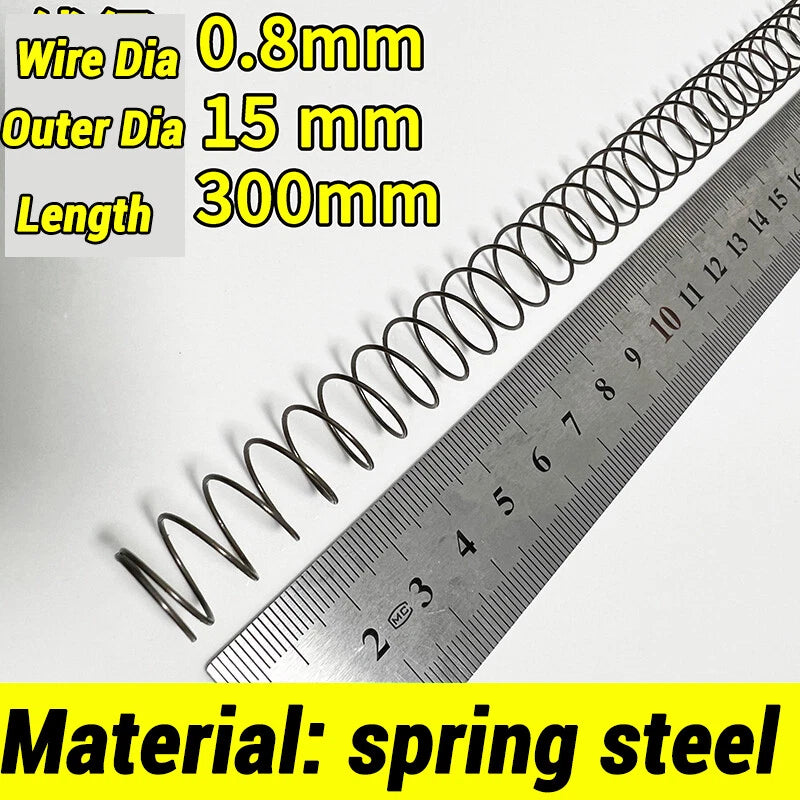 Compression Spring Various Size 2-60mm Diameter & 300mm Length Pressure Small