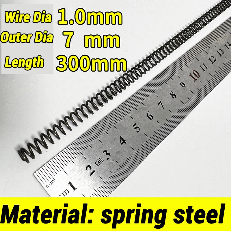 Compression Spring Various Size 2-60mm Diameter & 300mm Length Pressure Small