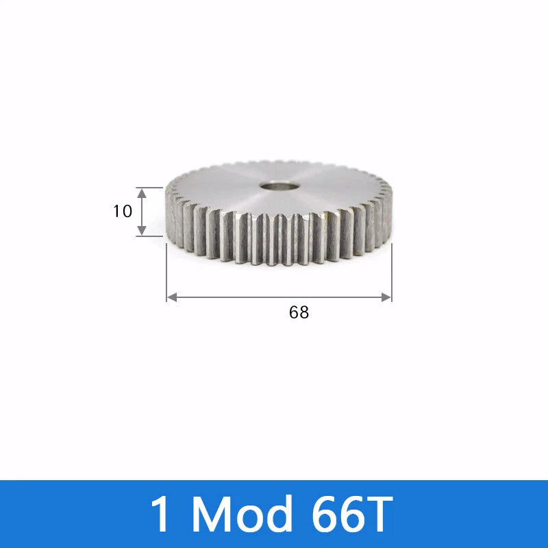 Spur Gear 45# Steel Transmission Gear 1/2 Module 12-160 Teeth Pinion Motor Gear