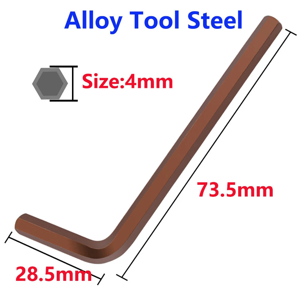 0.7mm-17mm Allen Keys Hexagon Key Hex Wrench Extra Long 5mm 6mm 8mm 10mm 14mm