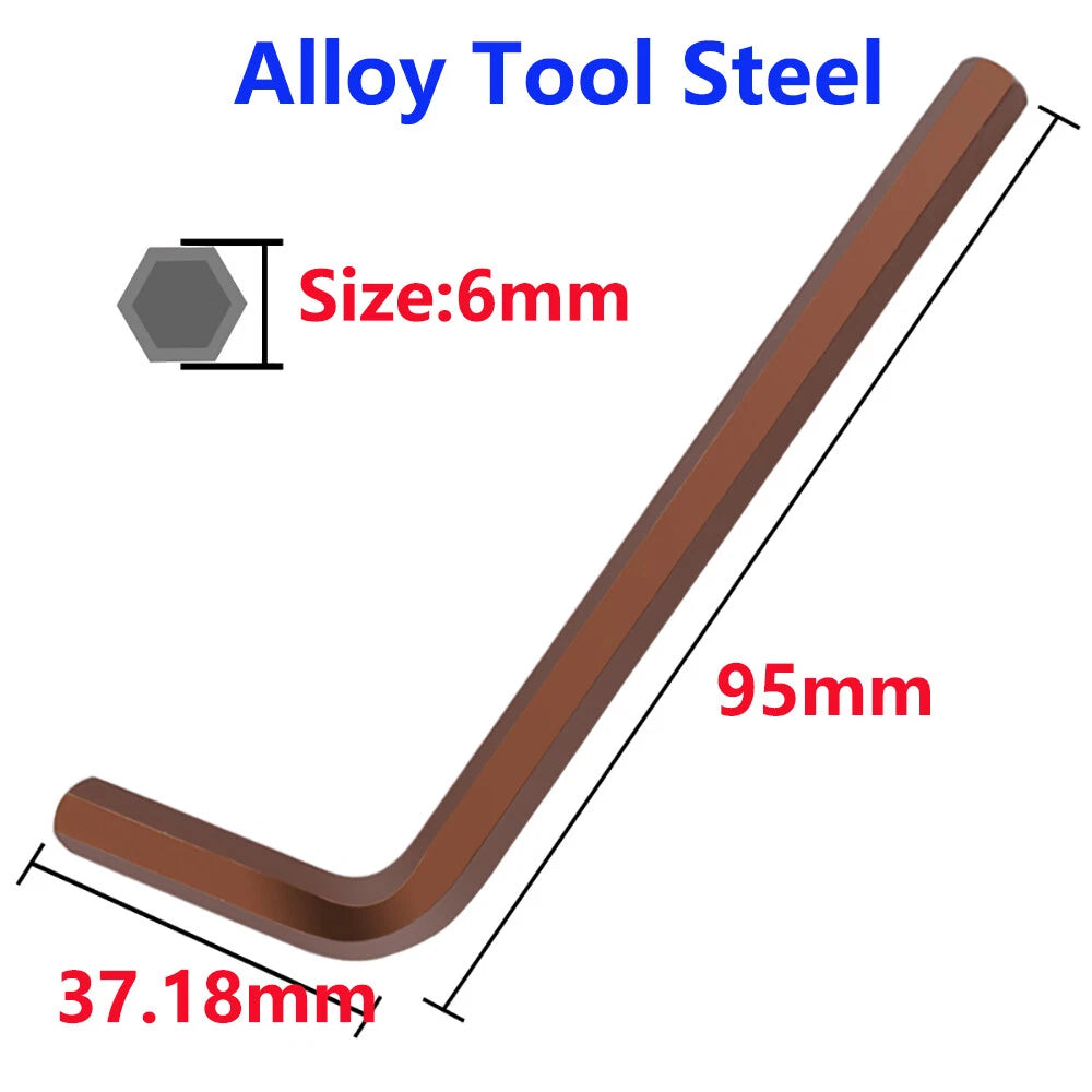 0.7mm-17mm Allen Keys Hexagon Key Hex Wrench Extra Long 5mm 6mm 8mm 10mm 14mm