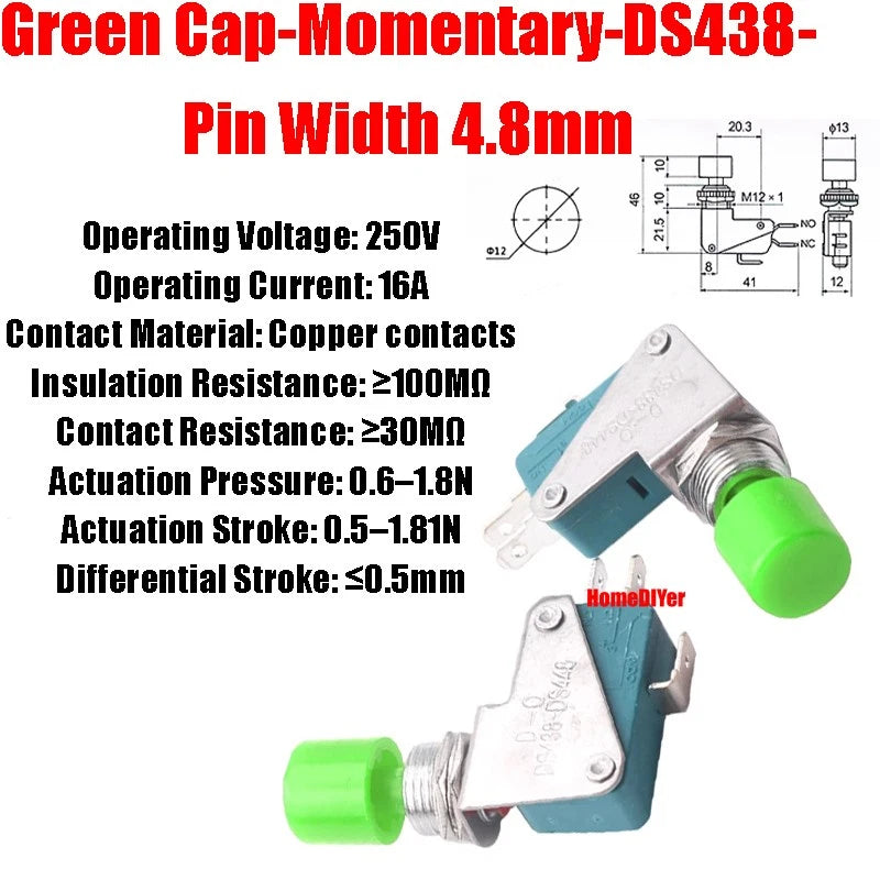 Mini Toggle Switch – MTS / SMTS / E-TEN / PS-102 / DS438 Series, 2 3 6-Pin Rocker Switches