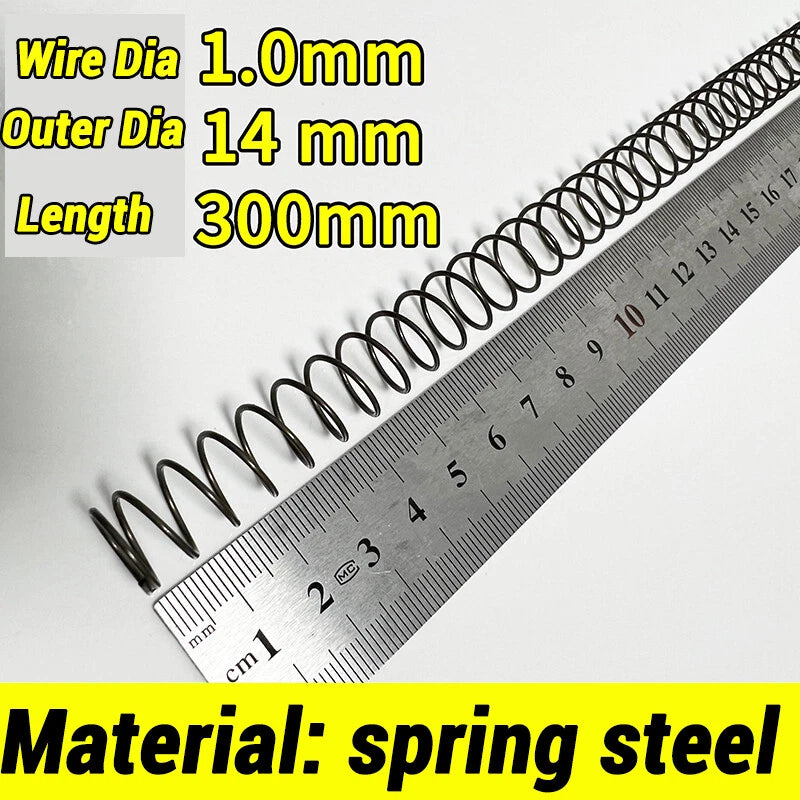 Compression Spring Various Size 2-60mm Diameter & 300mm Length Pressure Small