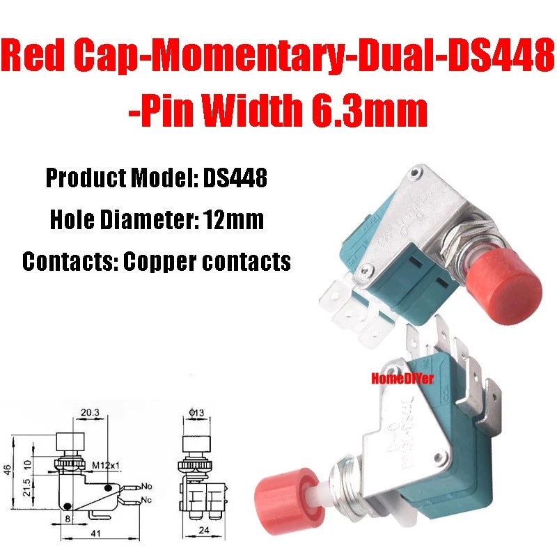 Mini Toggle Switch – MTS / SMTS / E-TEN / PS-102 / DS438 Series, 2 3 6-Pin Rocker Switches