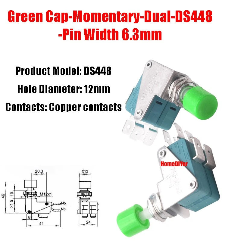 Mini Toggle Switch – MTS / SMTS / E-TEN / PS-102 / DS438 Series, 2 3 6-Pin Rocker Switches