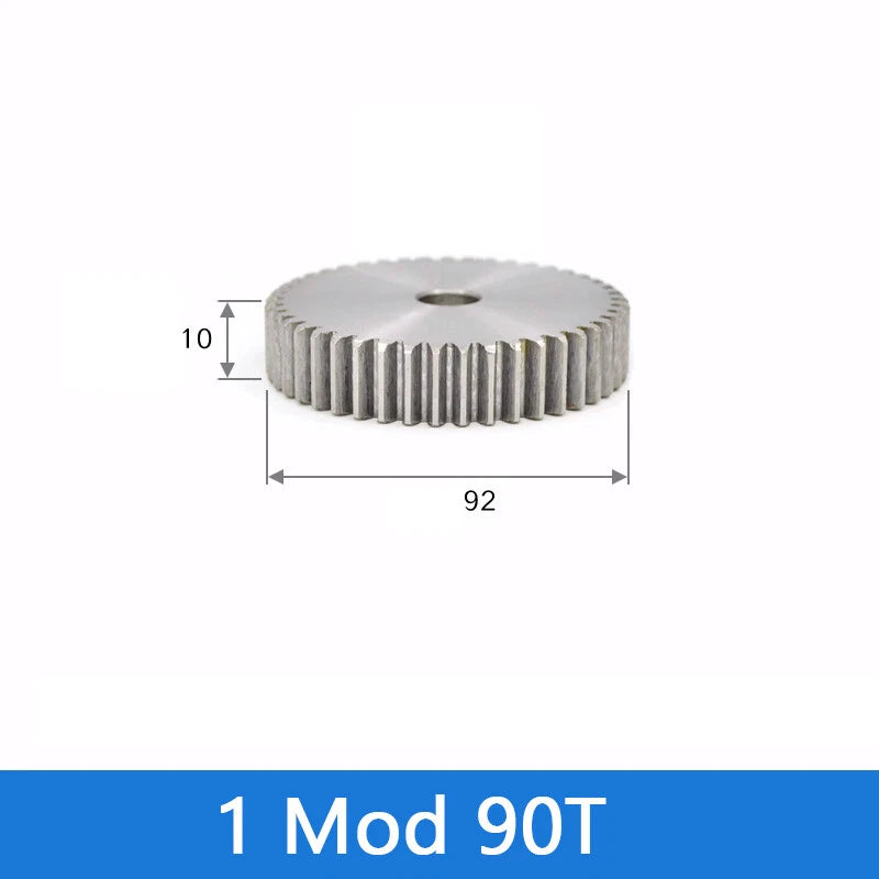 Spur Gear 45# Steel Transmission Gear 1/2 Module 12-160 Teeth Pinion Motor Gear