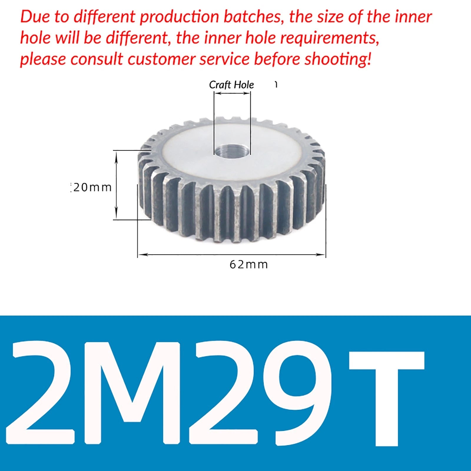 1/1.5/2 Mod 12T-150T Spur Gear 45# Steel Pinion Gear Thickn10-20mm Transmission