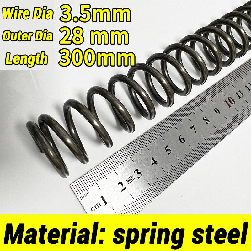 Compression Spring Various Size 2-60mm Diameter & 300mm Length Pressure Small