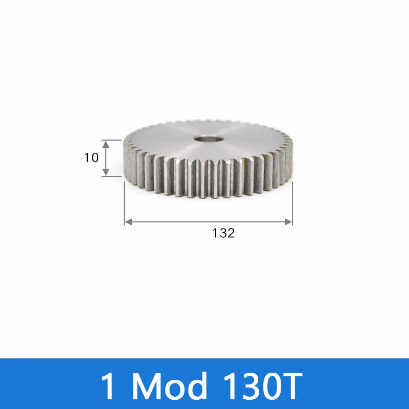 Spur Gear 45# Steel Transmission Gear 1/2 Module 12-160 Teeth Pinion Motor Gear