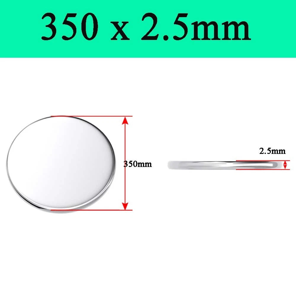Round Precision Laser Cutting A2 Stainless Steel Blanks Discs Metal Sheet Custom