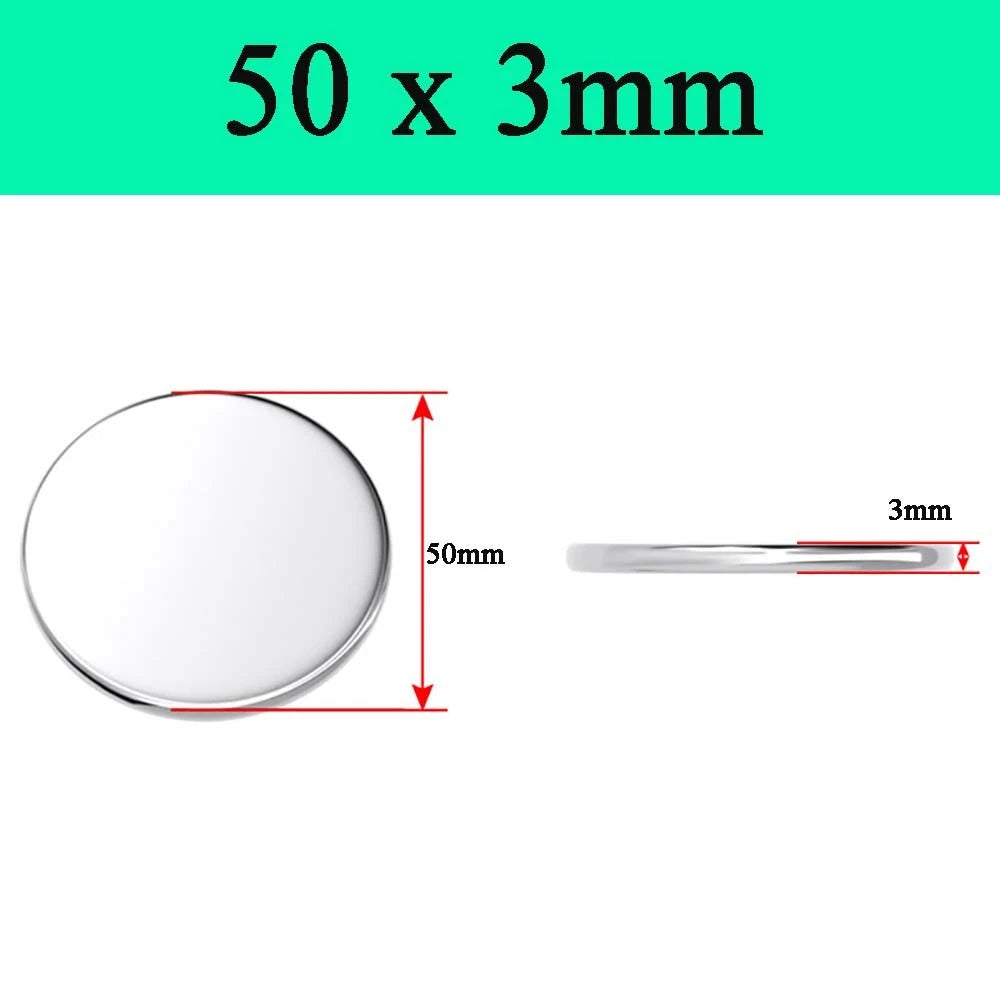 Round Precision Laser Cutting A2 Stainless Steel Blanks Discs Metal Sheet Custom