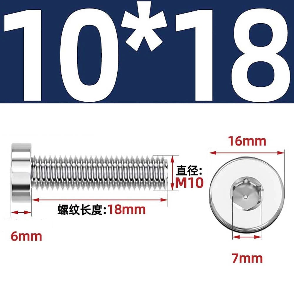 M1.4–M12 Low Head Socket Cap Screws – A2 Stainless Steel, Space‑Saving Design for Tight Clearances