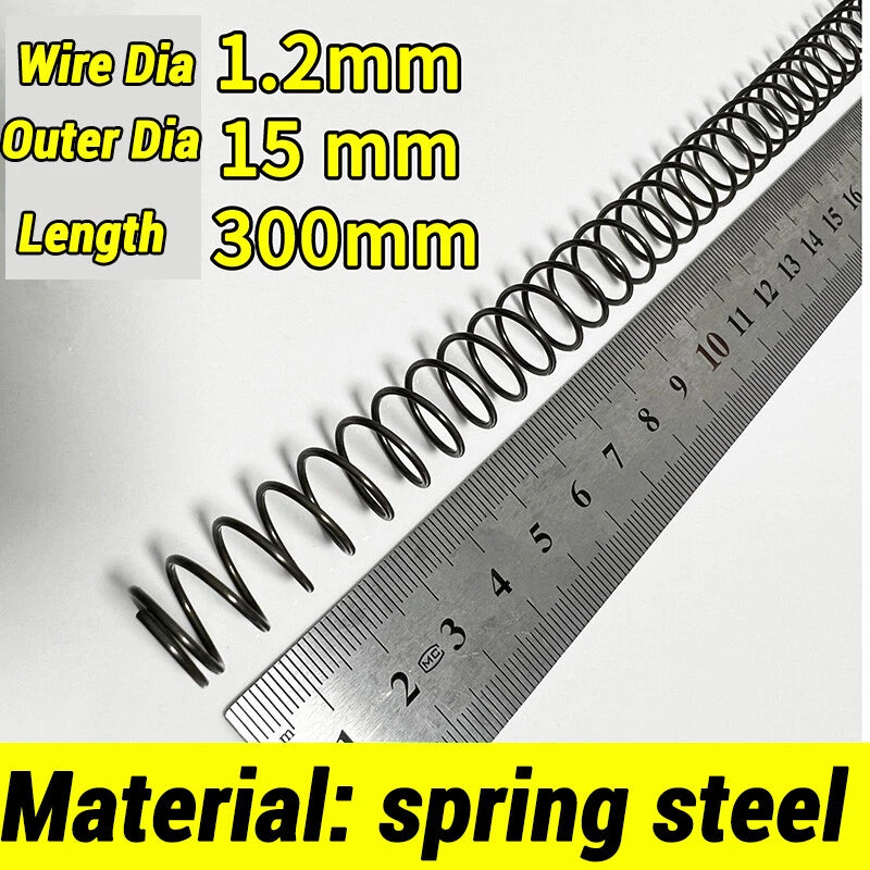 Compression Spring Various Size 2-60mm Diameter & 300mm Length Pressure Small