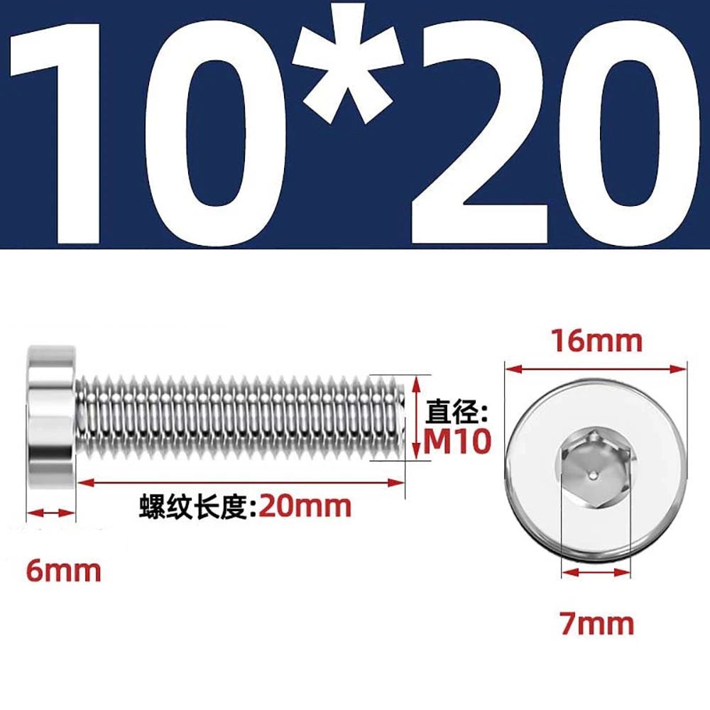 M1.4–M12 Low Head Socket Cap Screws – A2 Stainless Steel, Space‑Saving Design for Tight Clearances