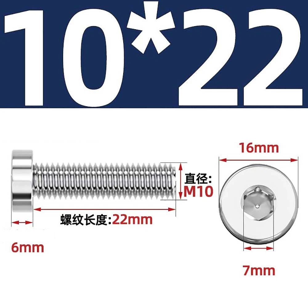M1.4–M12 Low Head Socket Cap Screws – A2 Stainless Steel, Space‑Saving Design for Tight Clearances