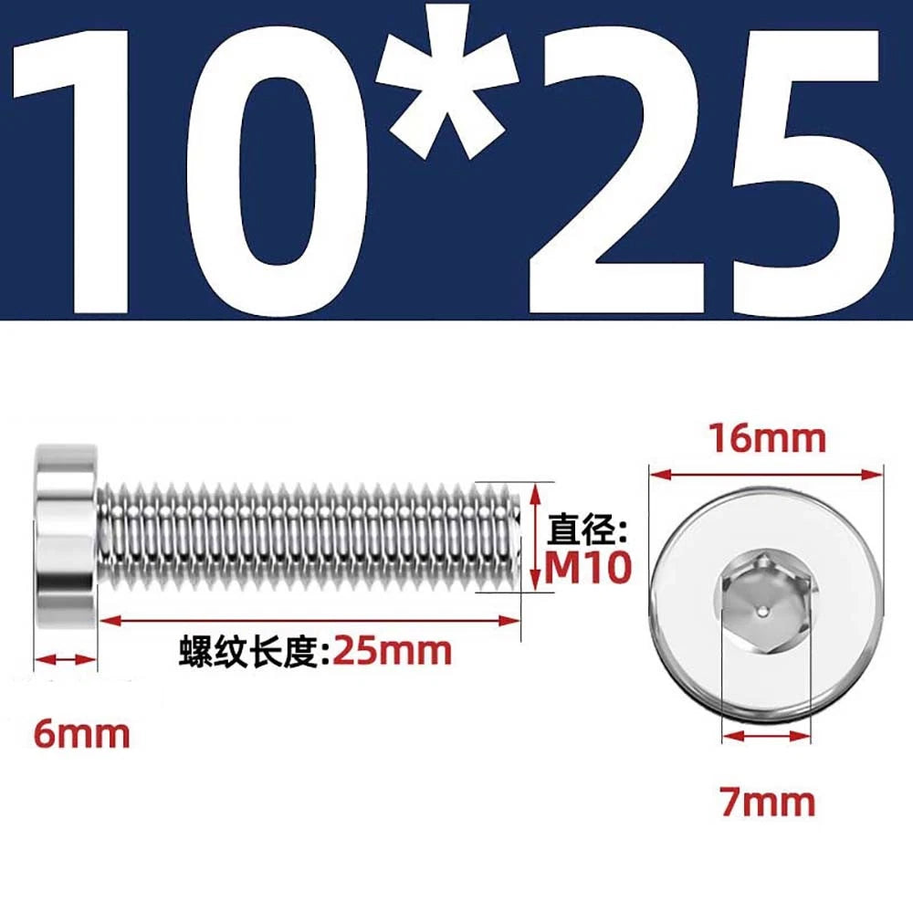 M1.4–M12 Low Head Socket Cap Screws – A2 Stainless Steel, Space‑Saving Design for Tight Clearances