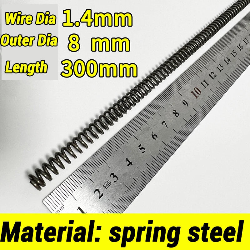 Compression Spring Various Size 2-60mm Diameter & 300mm Length Pressure Small