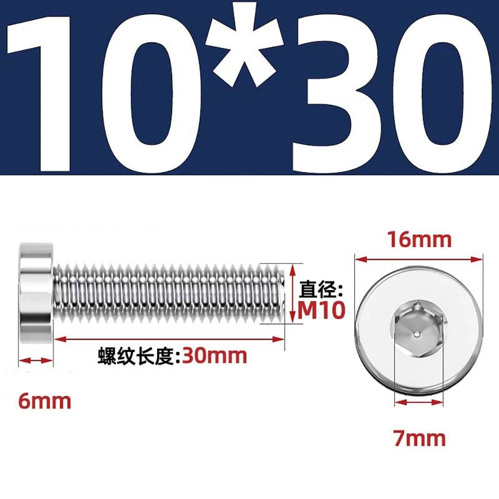 M1.4–M12 Low Head Socket Cap Screws – A2 Stainless Steel, Space‑Saving Design for Tight Clearances